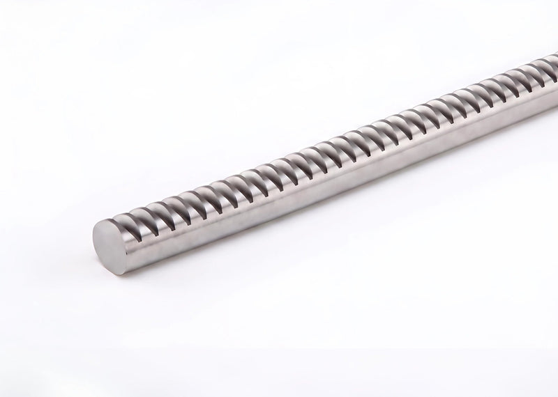 Rundzahnstange Edelstahl 1.4305 Modul 4 – Ø40 mm – 1000 mm – Qualität 9 - WSP Präzision