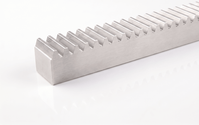 Zahnstange Edelstahl 1.4305 Modul 4 – 40×40 mm – 1000 mm – Qualität 9 - WSP Präzision