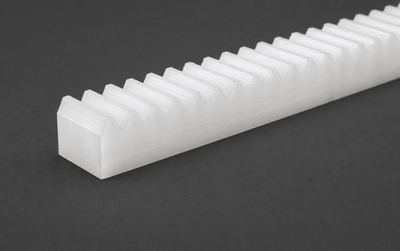 Zahnstange POM Modul 2 – 20×20 mm – 1000 mm – Qualität 8 - WSP Präzision
